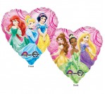 18" Disney Princess Heart Shape Foil Balloon